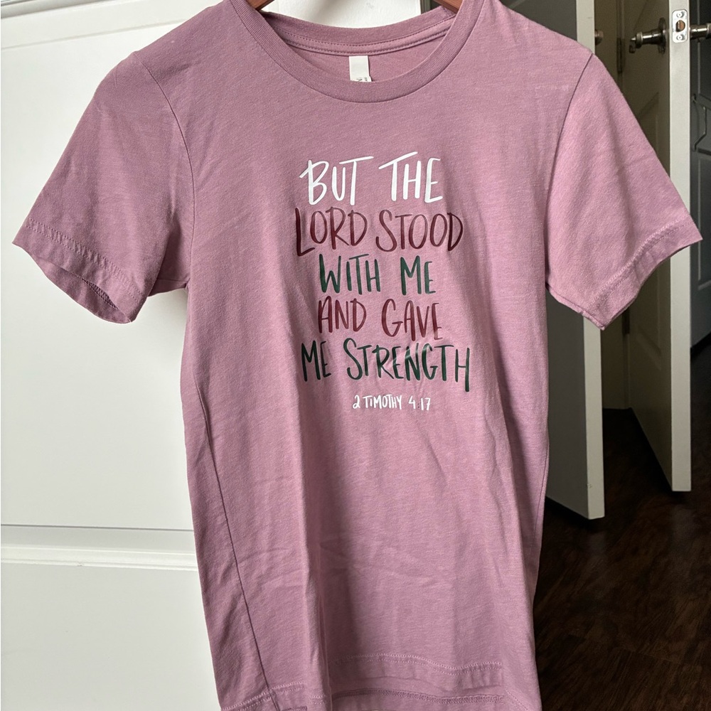 Bible Verse Pink Women’s T-Shirt